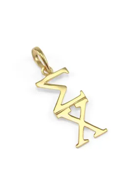 14k Solid Gold Sigma Chi Lavaliere