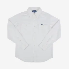 7oz Soft Flannel Work Shirt - White