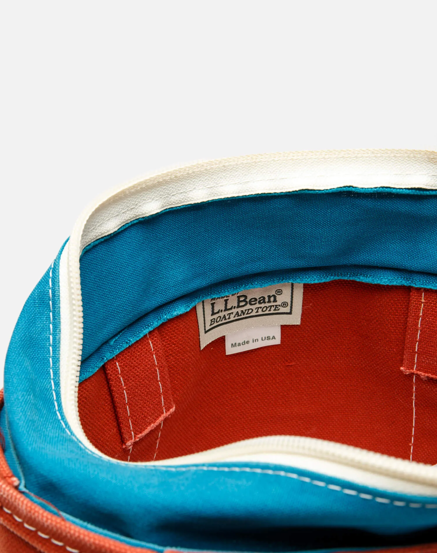 80s LL Bean Zip Top Bag