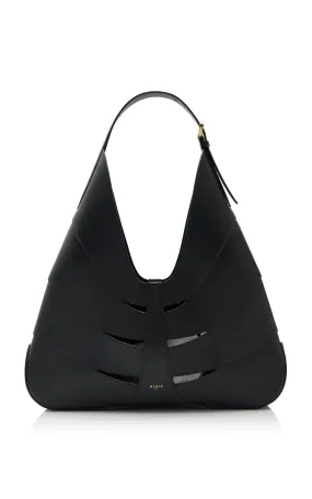 ALAÏA Delta Leather Hobo Bag