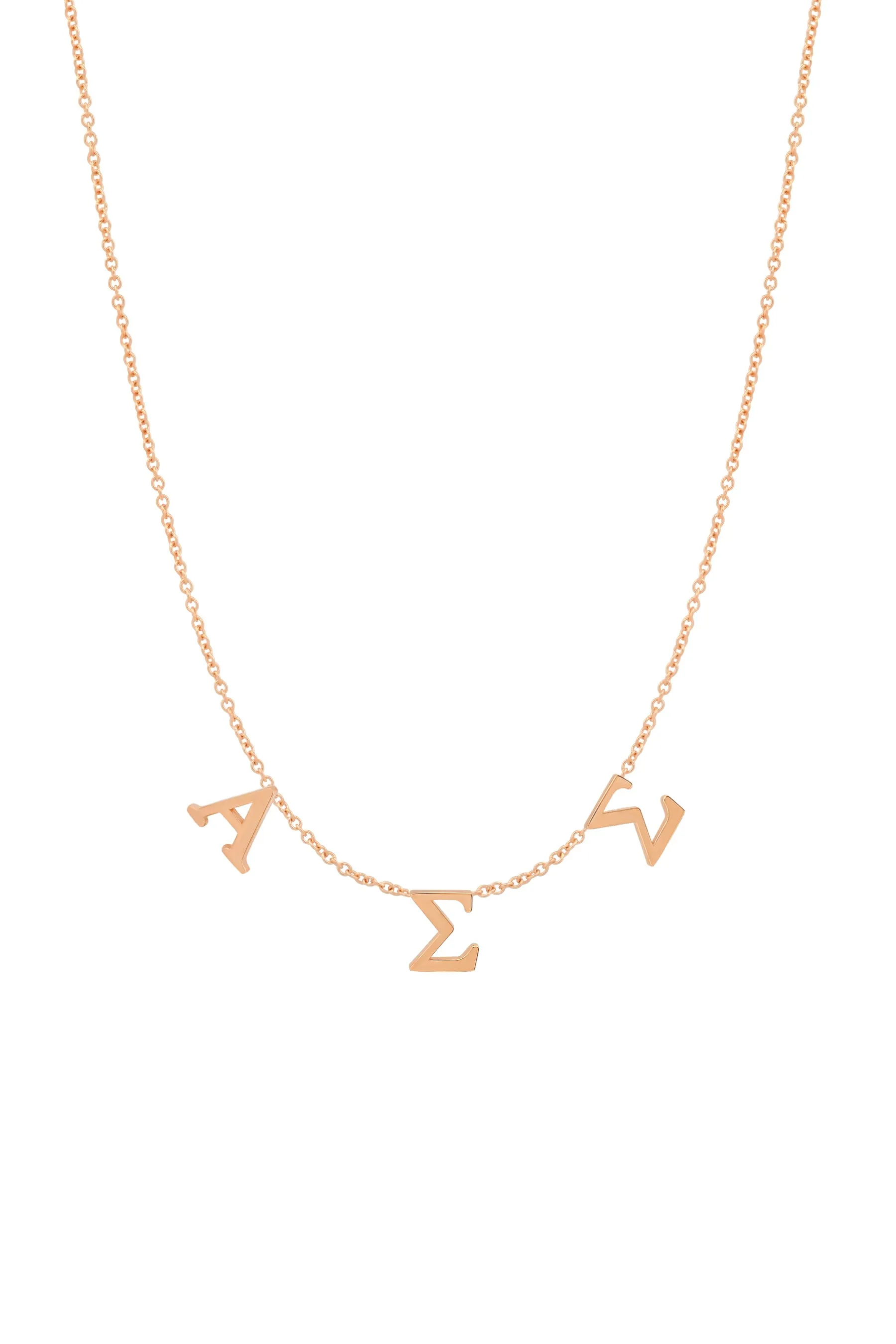 Alpha Sigma Sigma Necklace