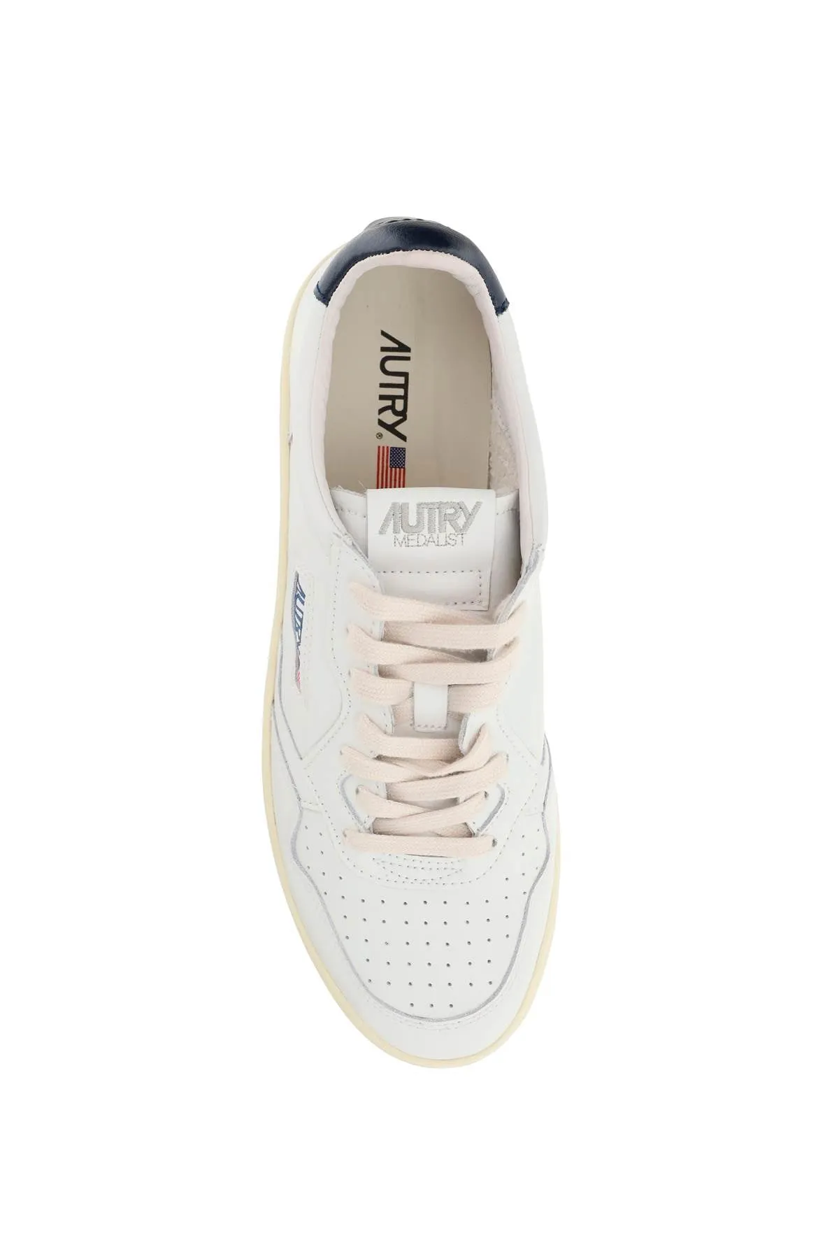 Autry Leather Medalist Low Sneakers   White