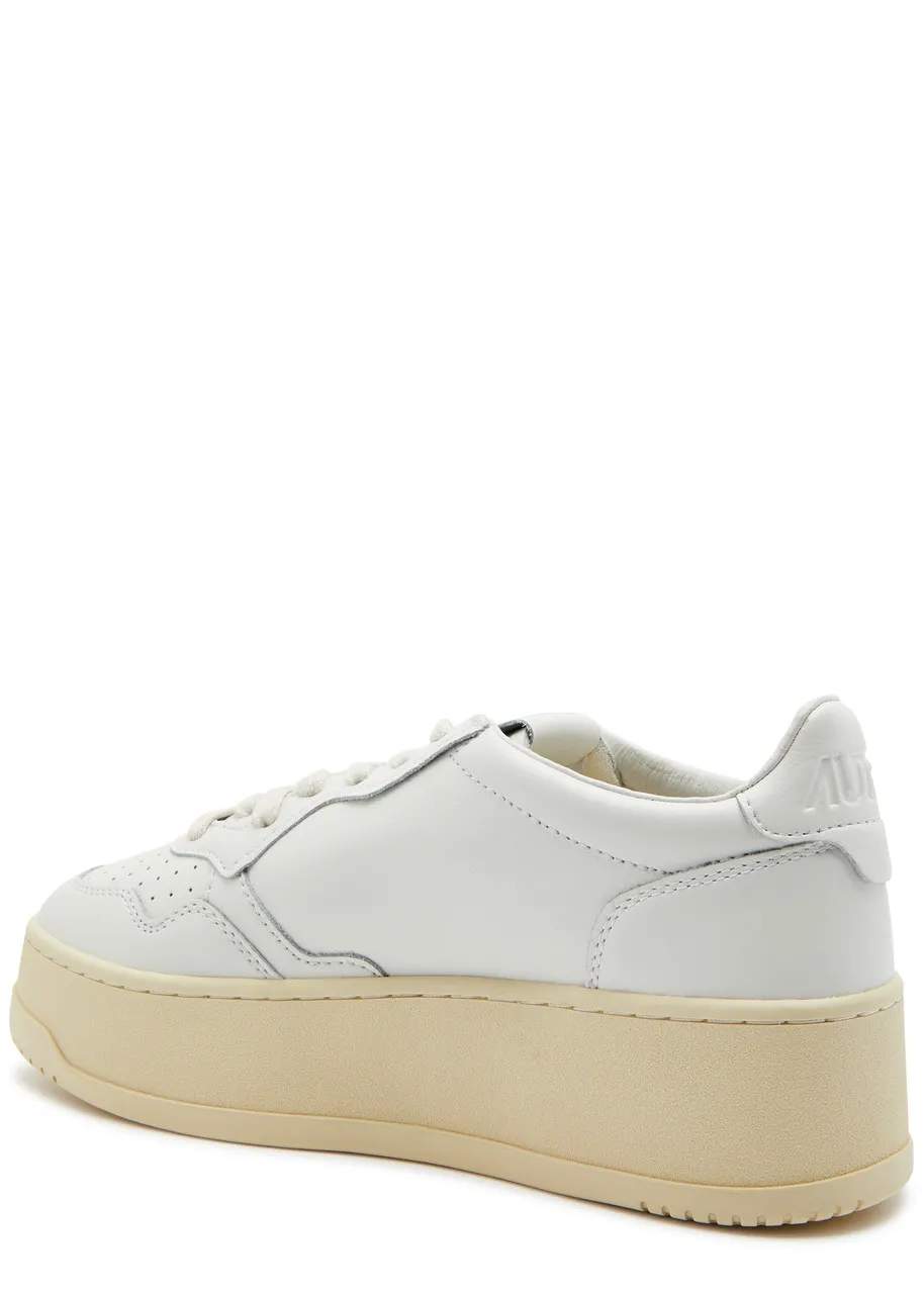 AUTRY Medalist flatform leather sneakers 
                         
                     
                