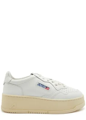 AUTRY Medalist flatform leather sneakers 
                         
                     
                