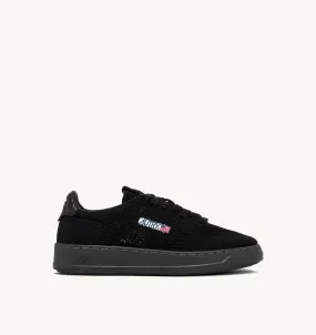 AUTRY SNEAKERS MAN  EASEKNIT MEDALIST LOW SNEAKERS IN BLACK FABRIC