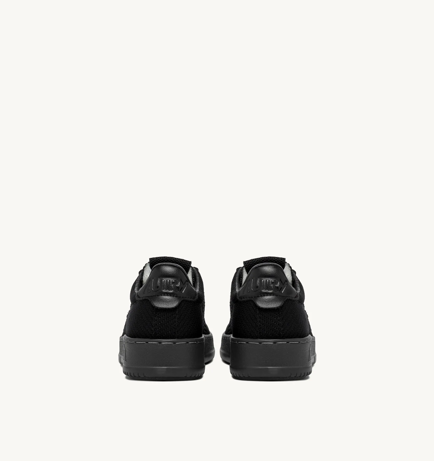 AUTRY SNEAKERS MAN  EASEKNIT MEDALIST LOW SNEAKERS IN BLACK FABRIC