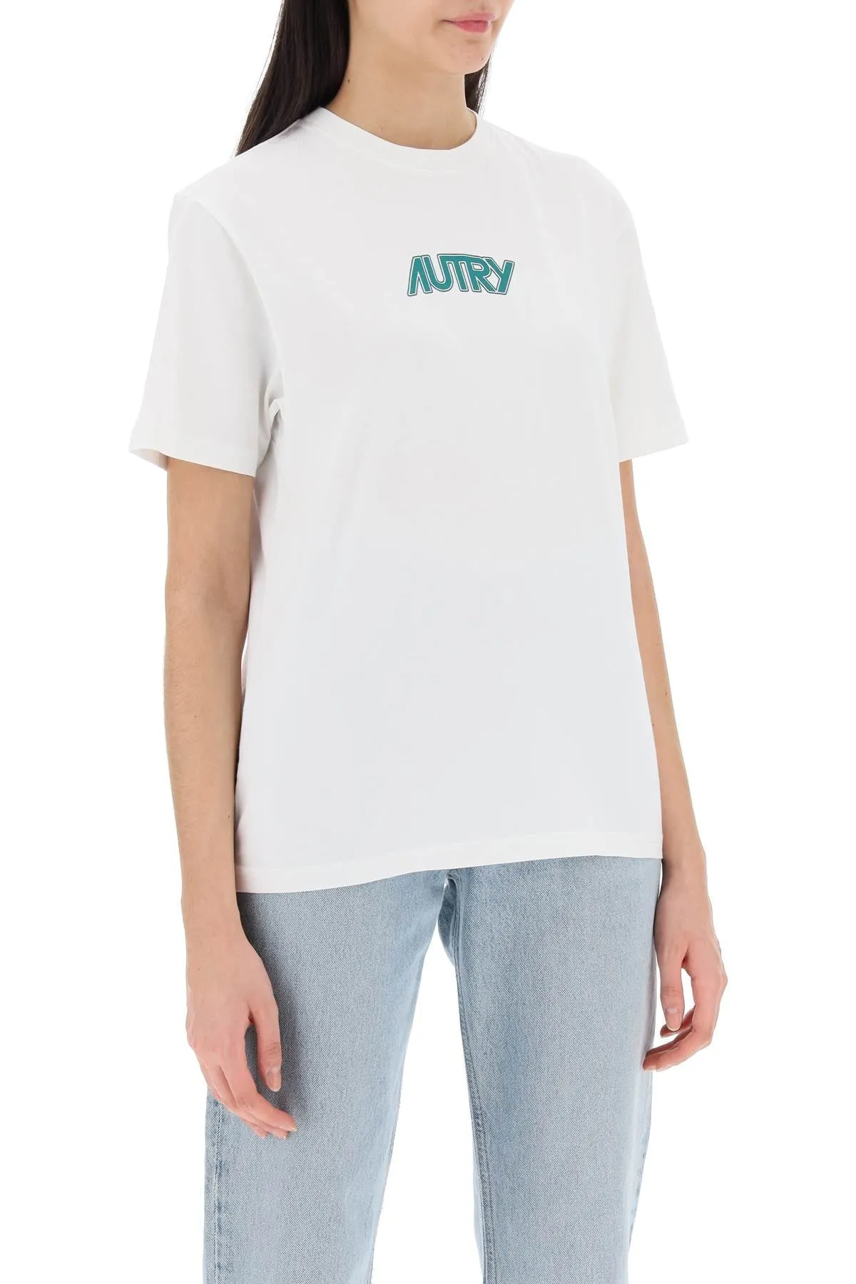 Autry t-shirt with printed logo TSPW509W WHITE