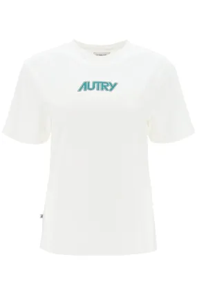 Autry t-shirt with printed logo TSPW509W WHITE