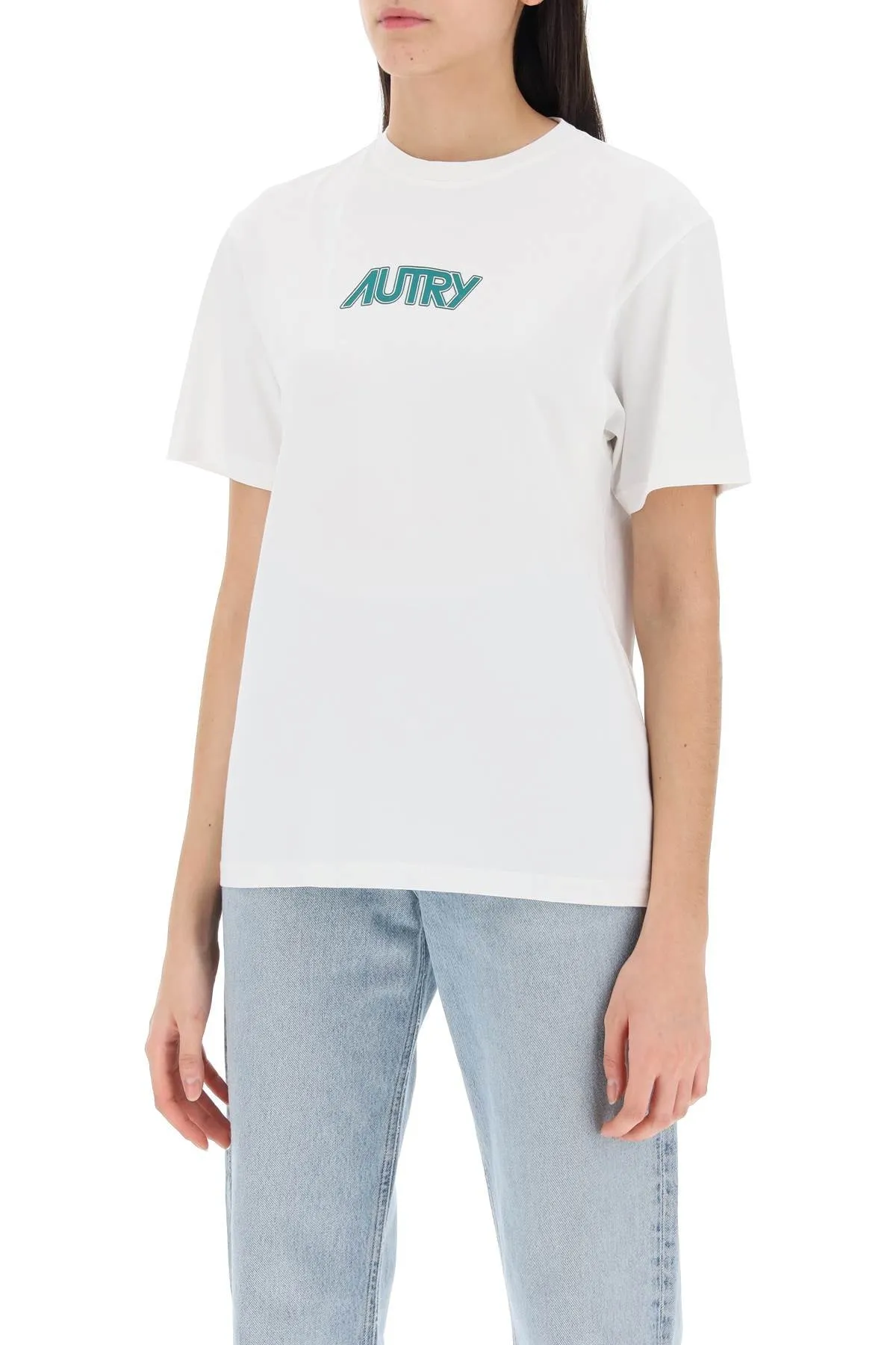 Autry t-shirt with printed logo TSPW509W WHITE