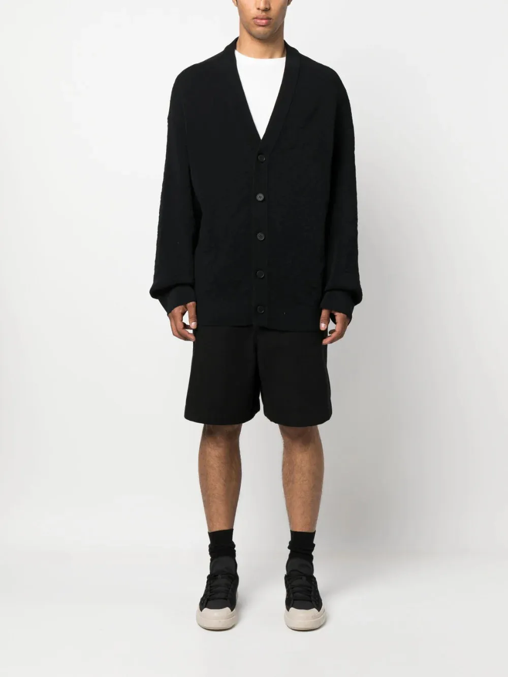 AW23 Knit Cardigan - Black