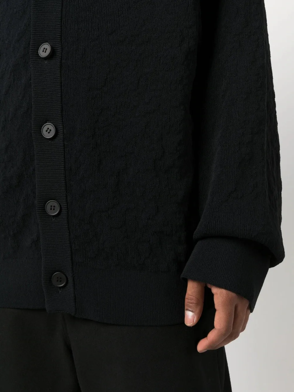 AW23 Knit Cardigan - Black