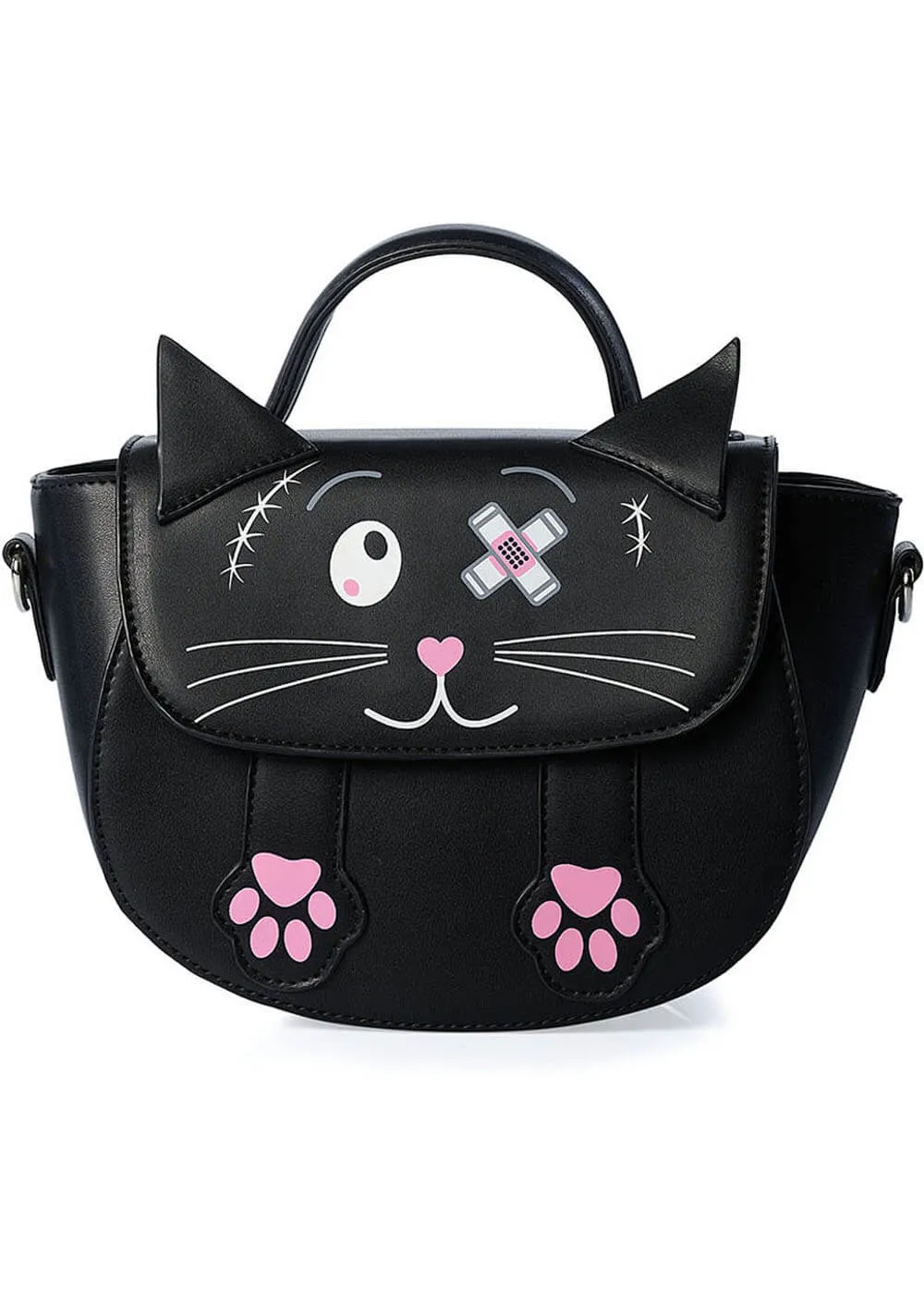 Banned Neko Cat Bag Black