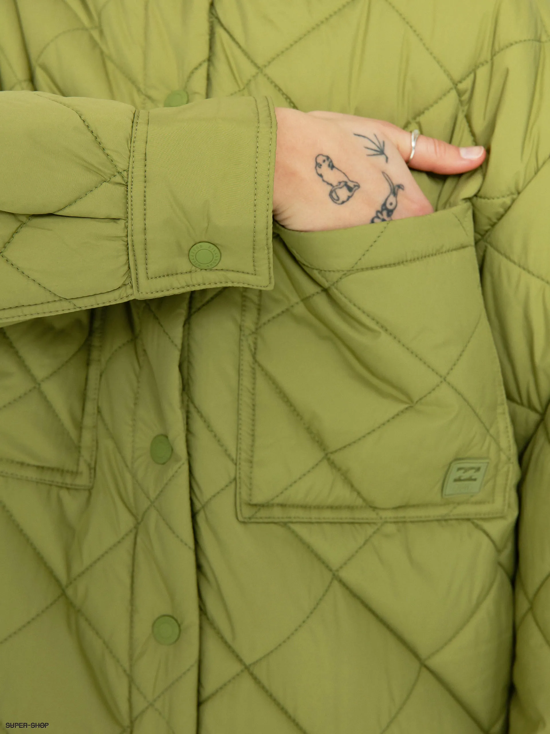 Billabong Transport Shacket Jacket Wmn (green eyes)