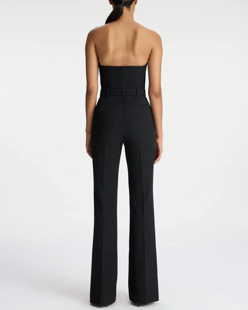 Black Strapless Kate Jumpsuit