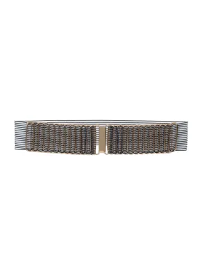 Broad Mesh Belt With