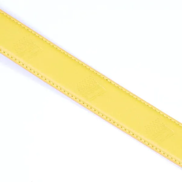 Bronze 56k Logo Belt Yellow