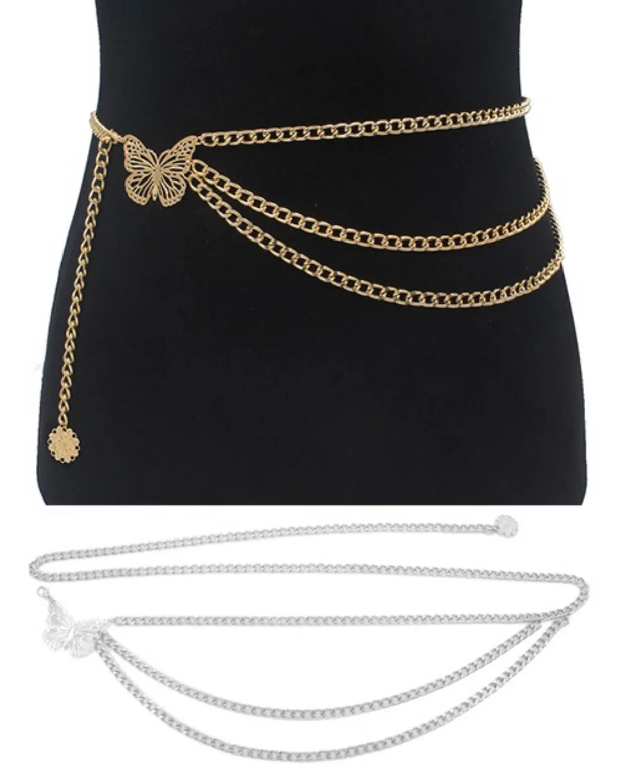 Butterfly Chain Belt