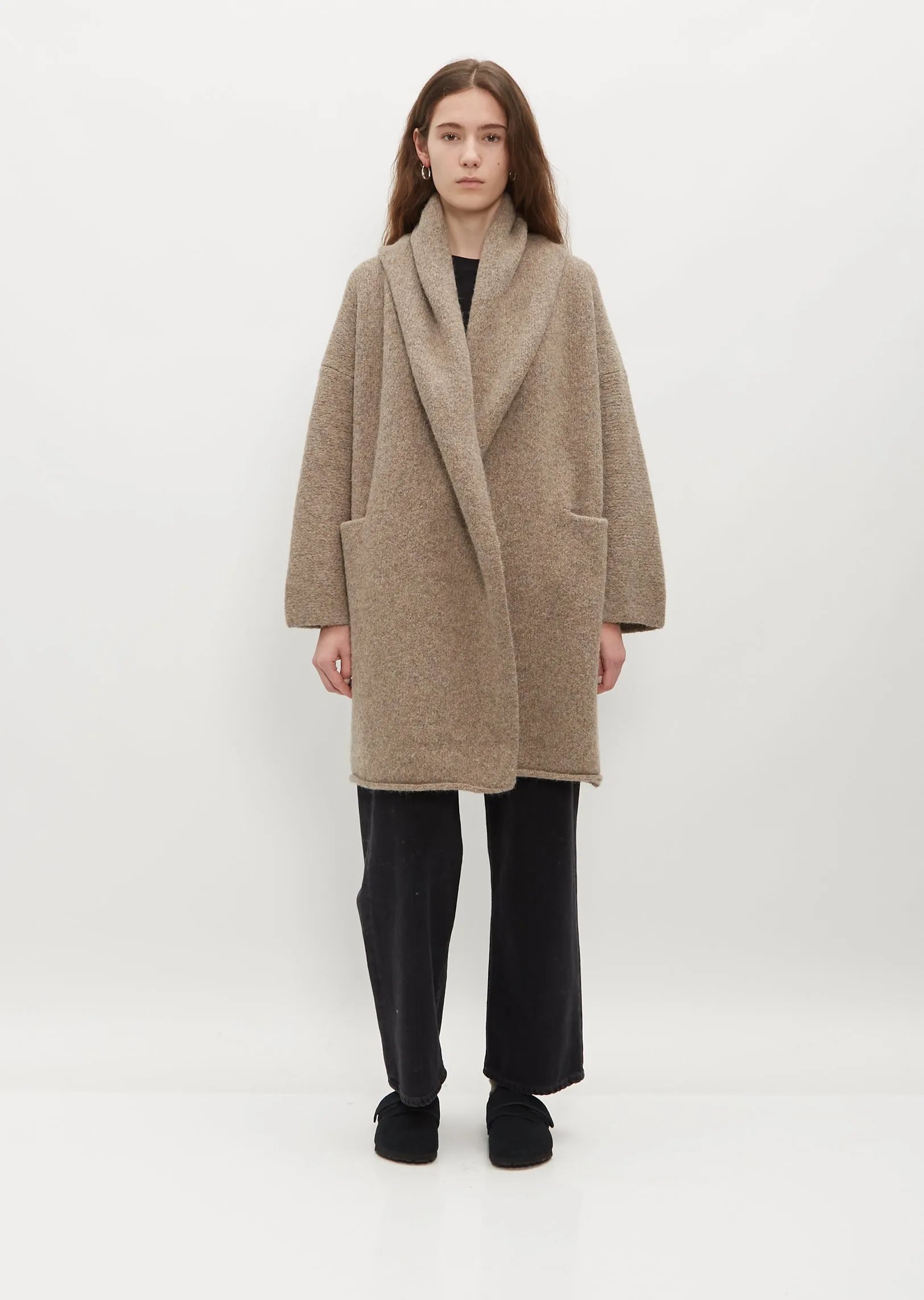 Capote Coat —Driftwood