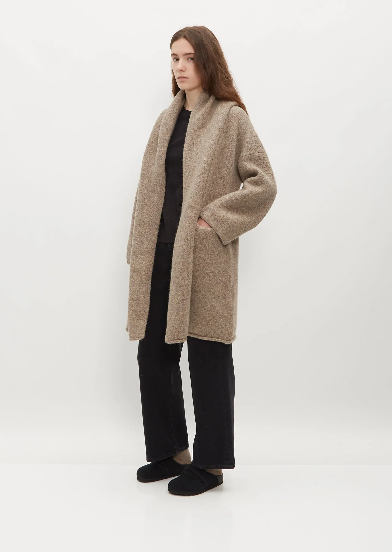 Capote Coat —Driftwood