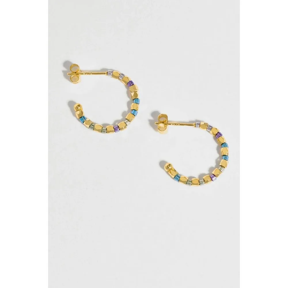 Coco Beaded Hoops