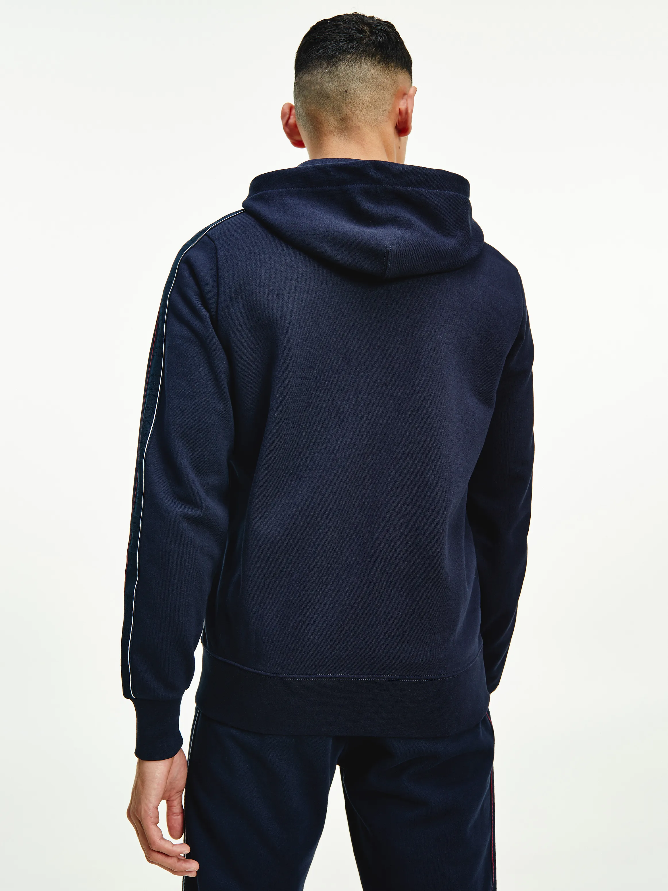 Contrast Tape Zip-Thru Hoodie | Hoodies | Tommy Hilfiger