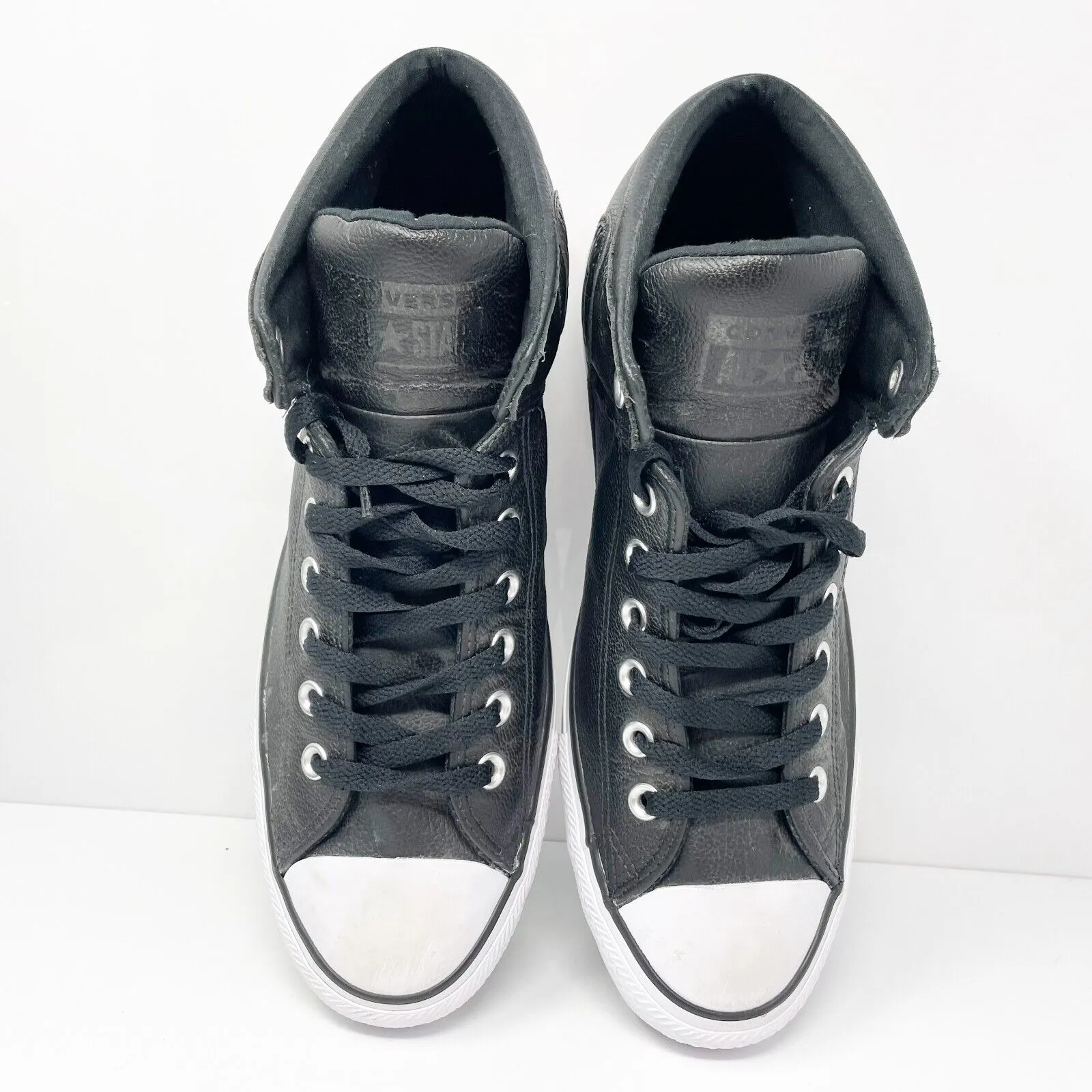 Converse Unisex CTAS High 149426C Black Basketball Shoes Sneakers Sz M10.5 W12.5