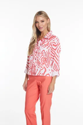 Coral Swirl Jacket