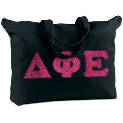 Delta Phi Epsilon Shoulder Bag - BE009 - TWILL