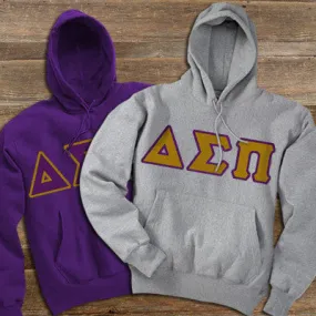 Delta Sigma Pi Hooded Sweatshirt, 2-Pack Bundle Deal - TWILL