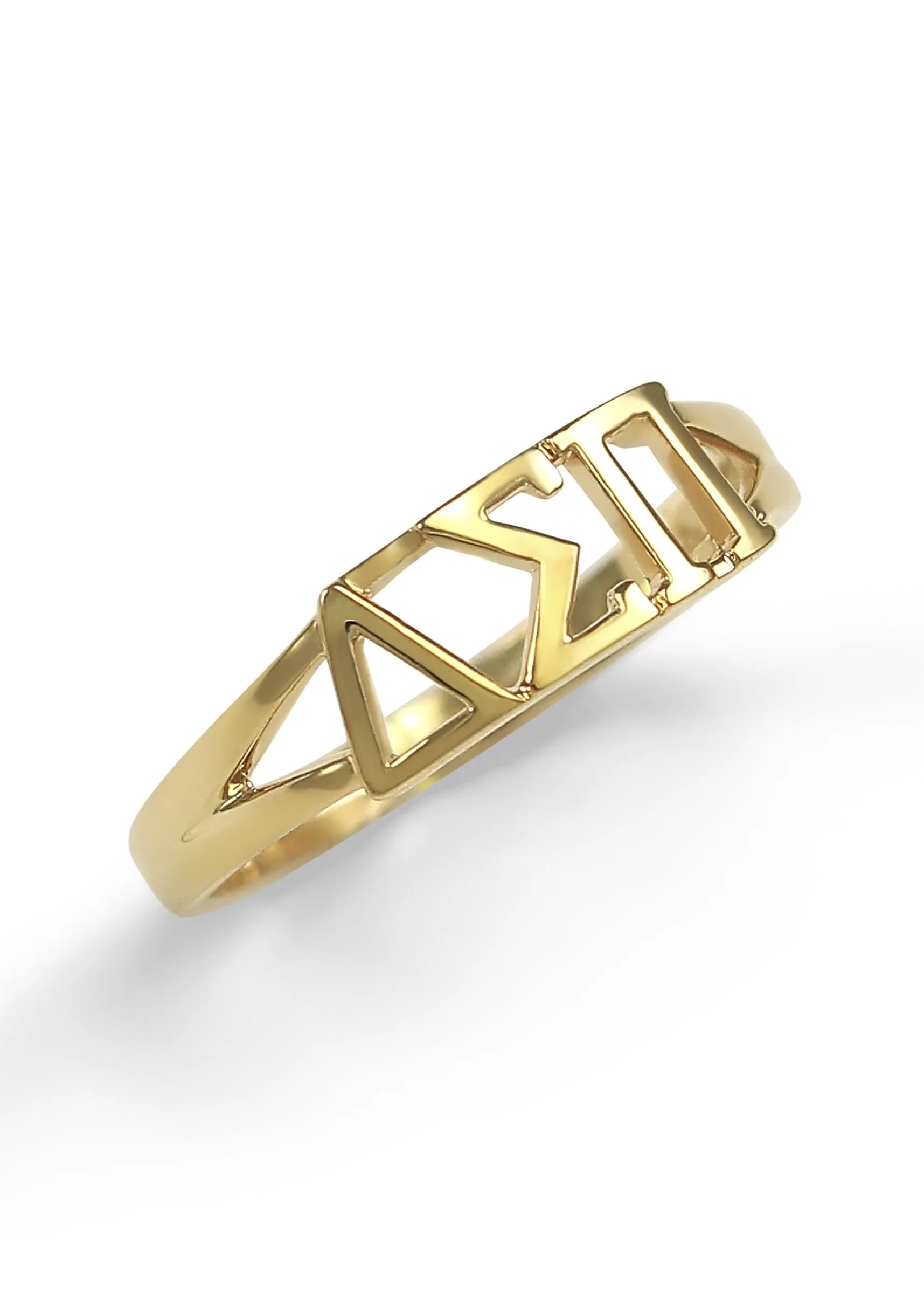 Delta Sigma Pi Sunshine Gold Ring