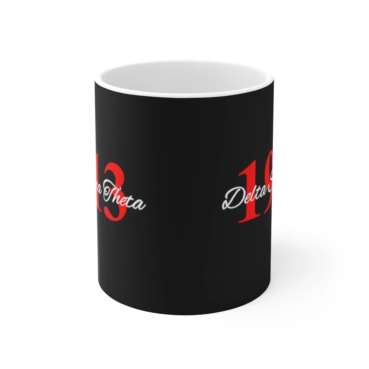 Delta Sigma Theta 1913 15 oz Black Mug