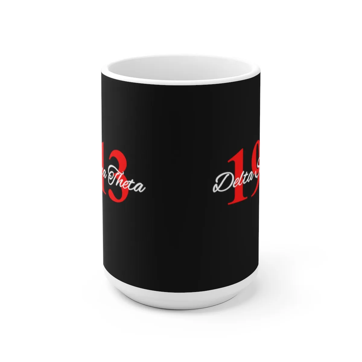 Delta Sigma Theta 1913 15 oz Black Mug