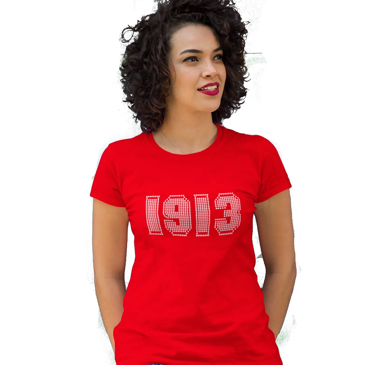 Delta Sigma Theta 1913 Glitter T-Shirt