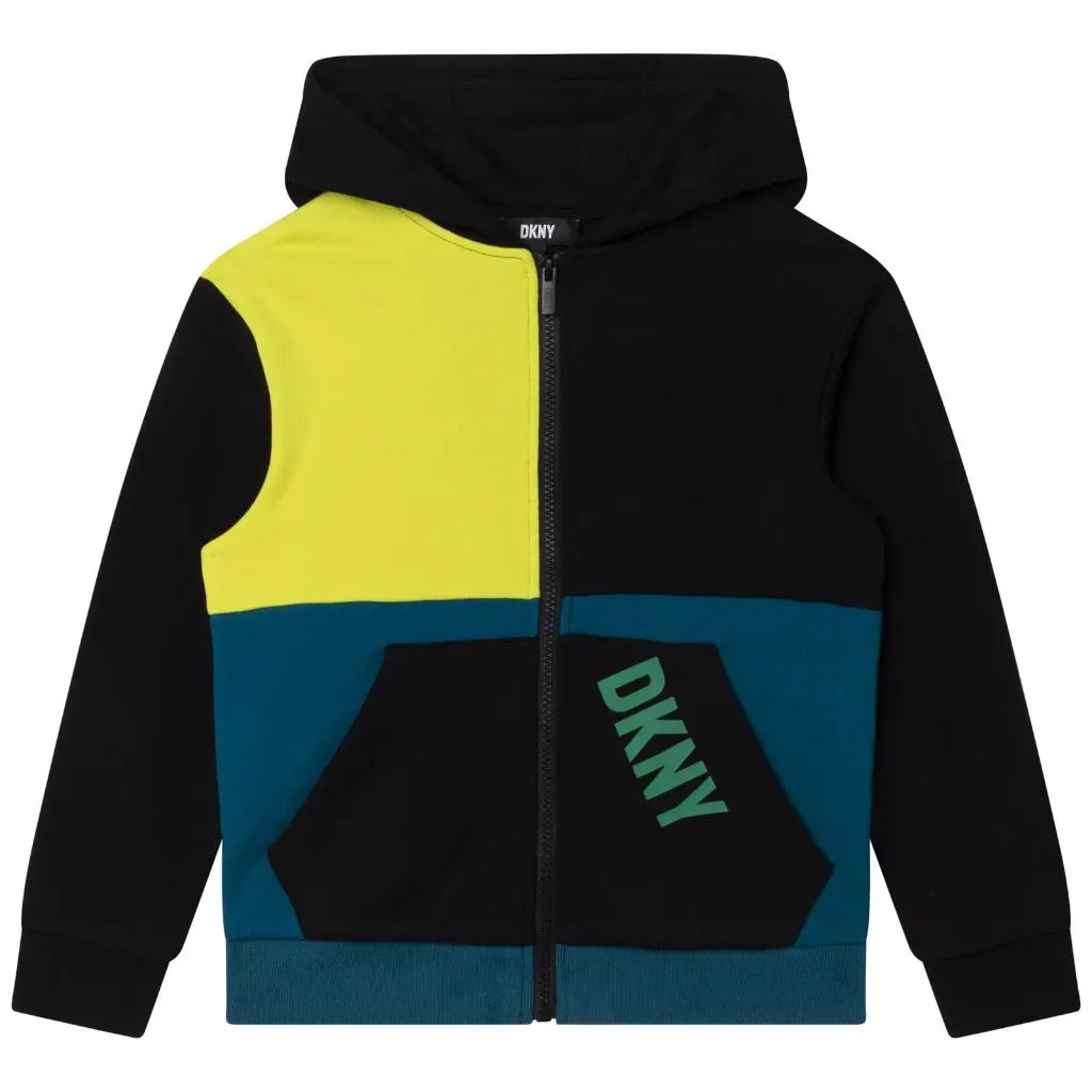 DKNY ZIP UP HOODIE D25E05