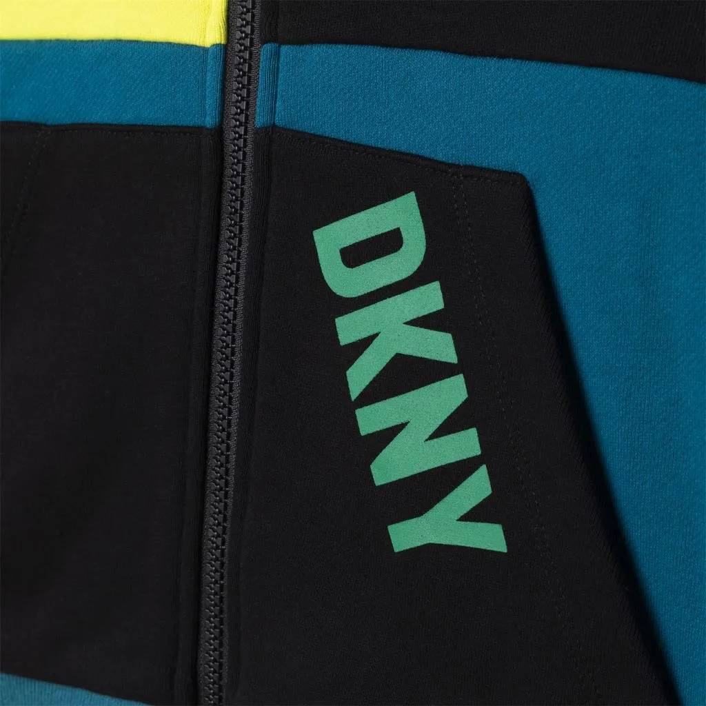 DKNY ZIP UP HOODIE D25E05