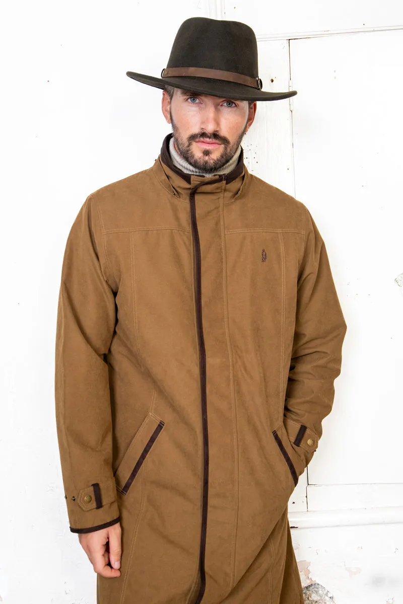 Emmet Waterproof Long Coat - Camel