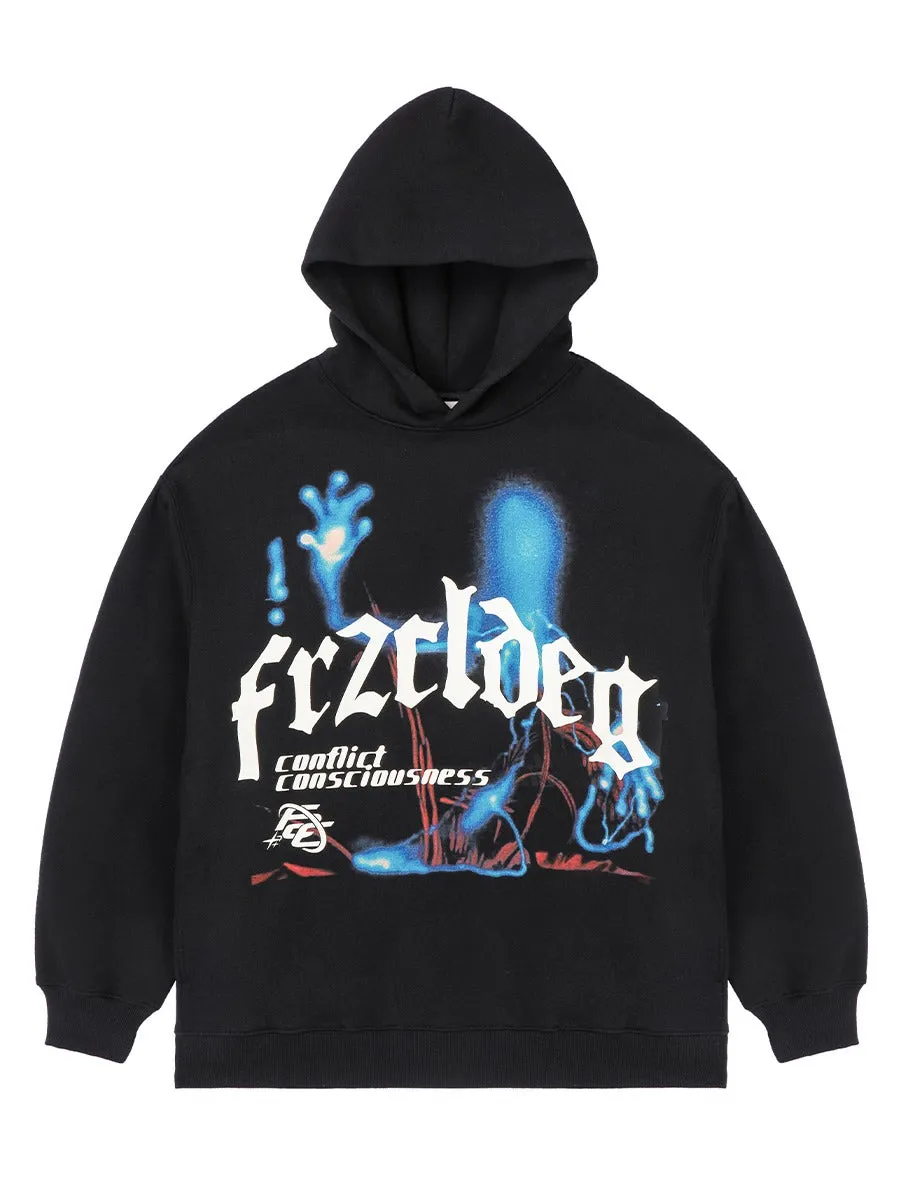 F2CE Conflict Print Hoodie