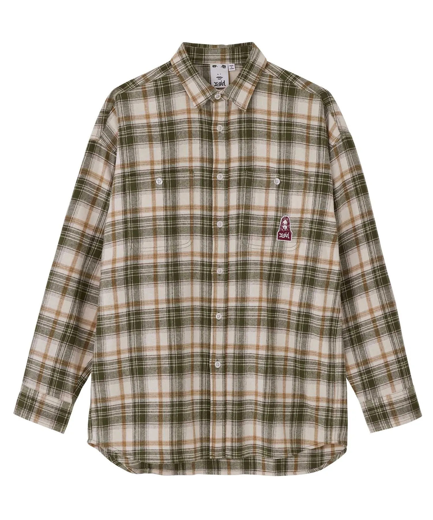 FACE FLANNEL SHIRT