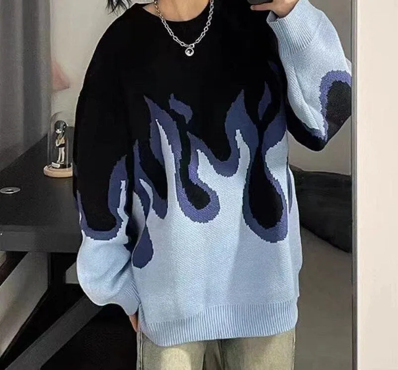 Flame Fashion Sweater