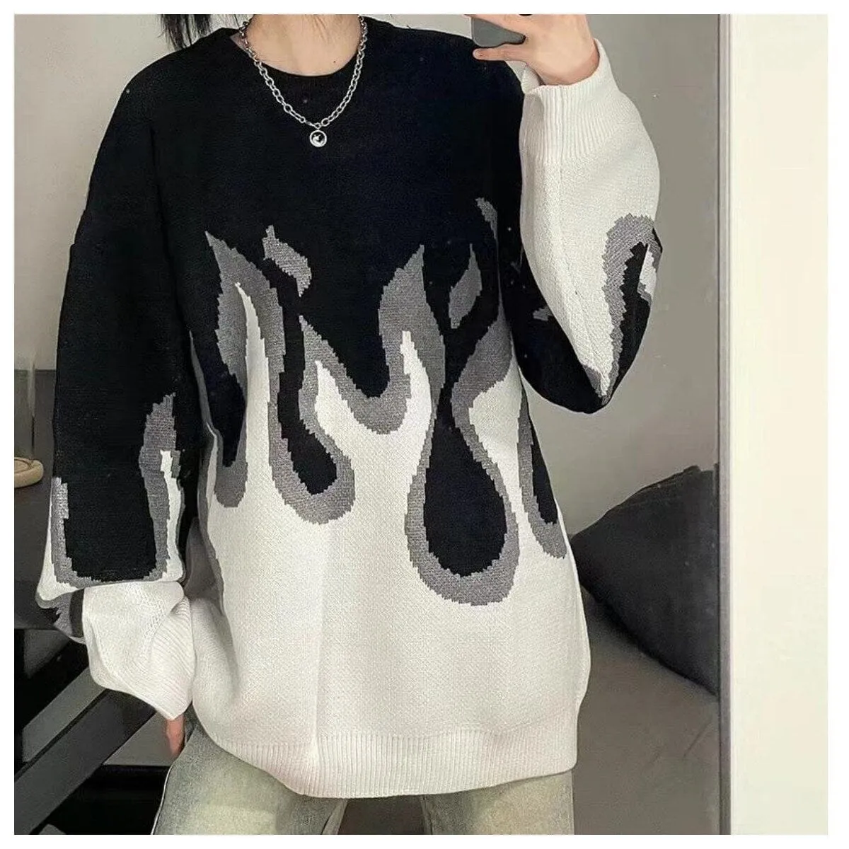 Flame Fashion Sweater