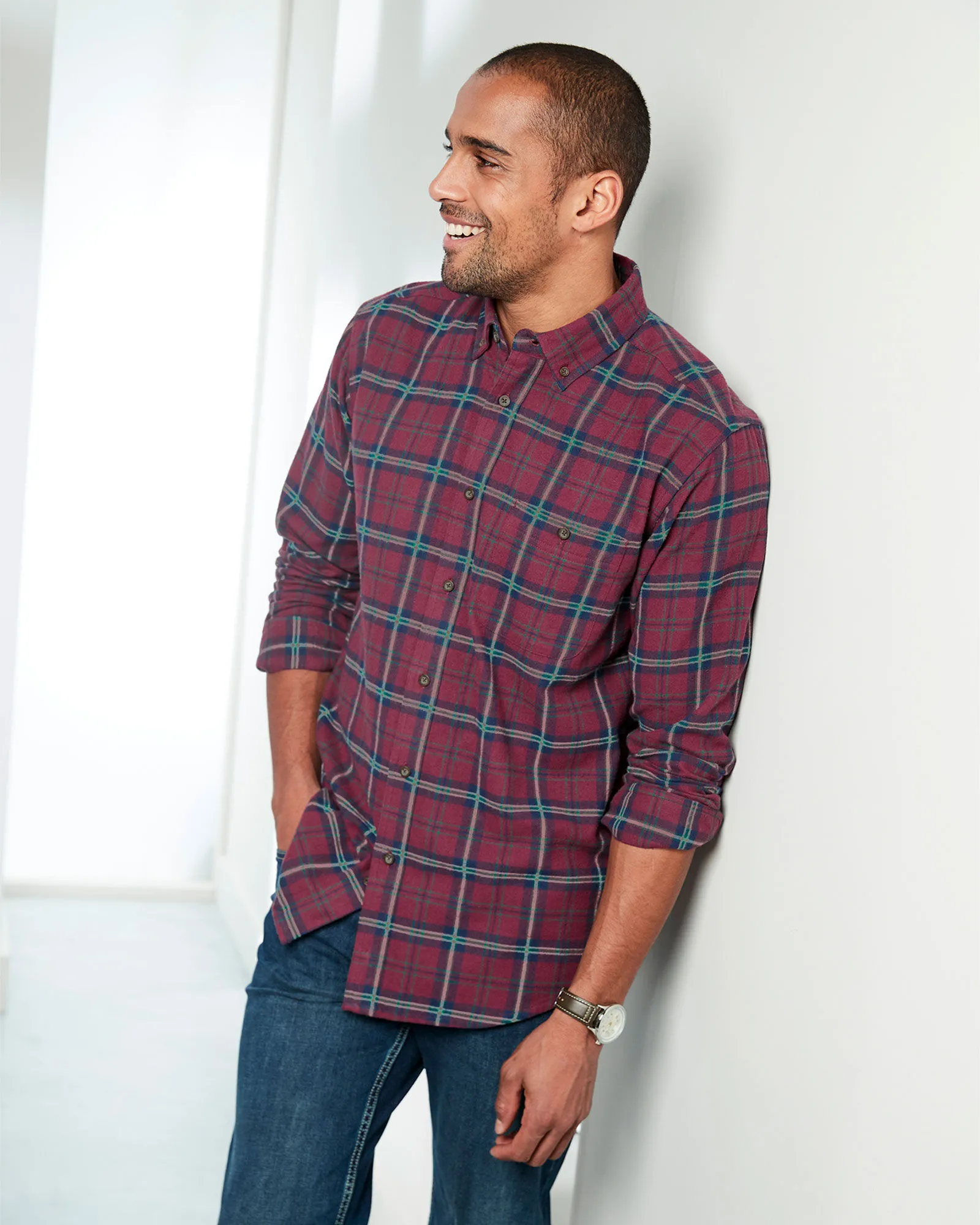 Flannel Check Shirt