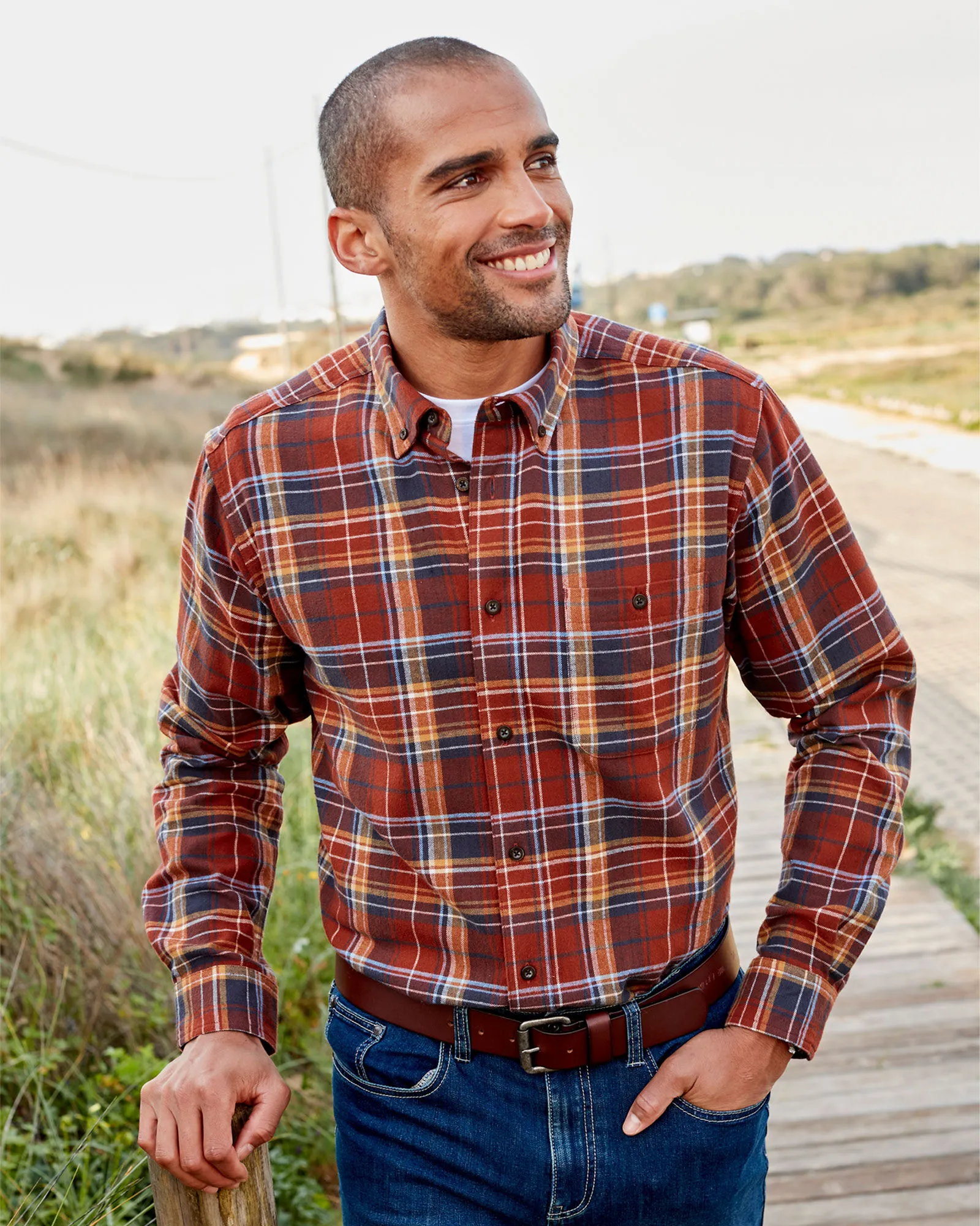 Flannel Check Shirt