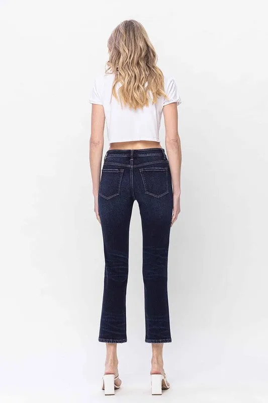 Flying Monkey Mid Rise Slim Straight Jeans