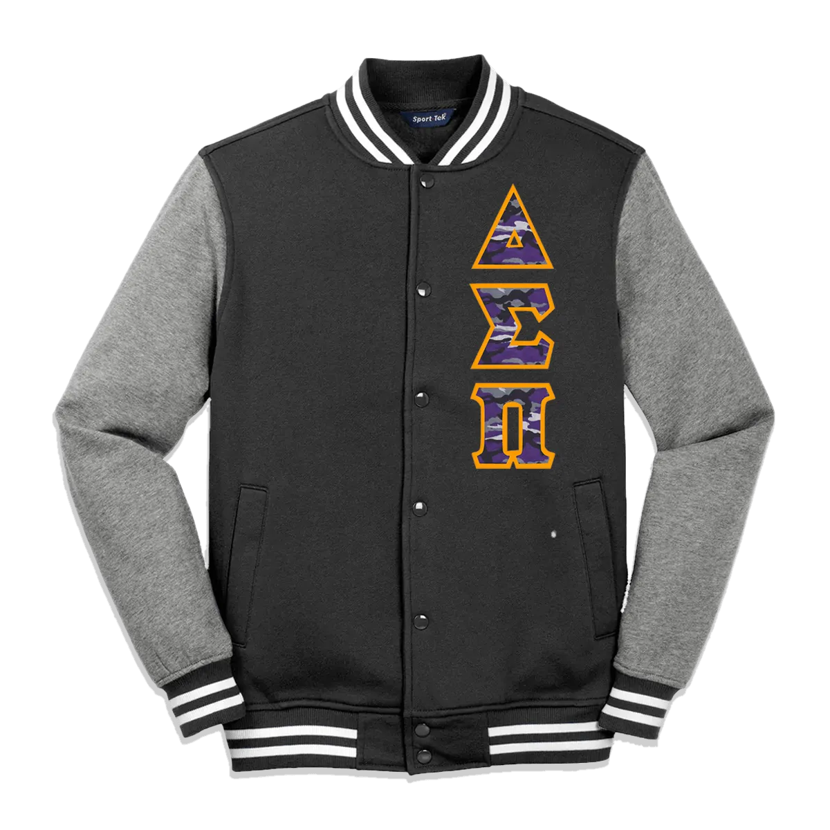 Fraternity Varsity Jacket, Twill on Front - Sport-Tek ST270 - TWILL