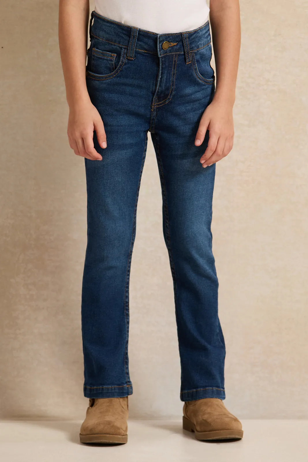 Girls Blue Denim Jeans