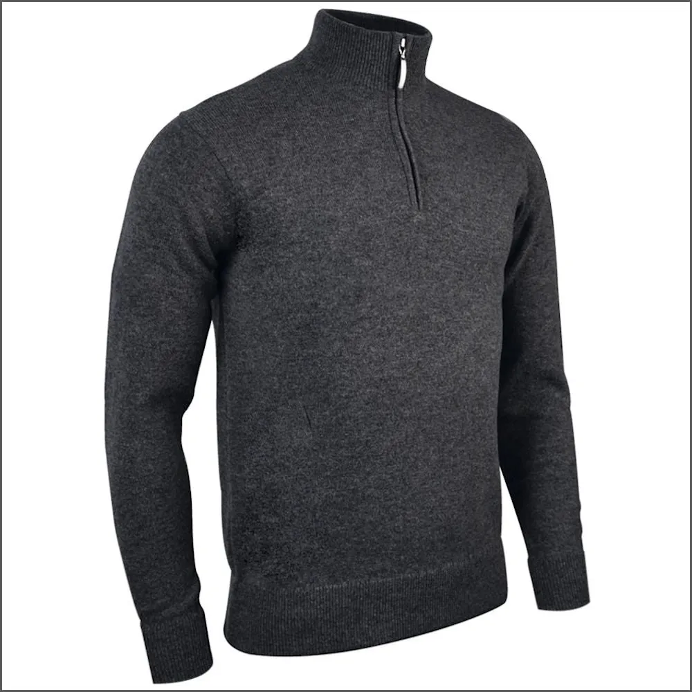 Glenmuir Jasper Merino Zip Neck Sweater//