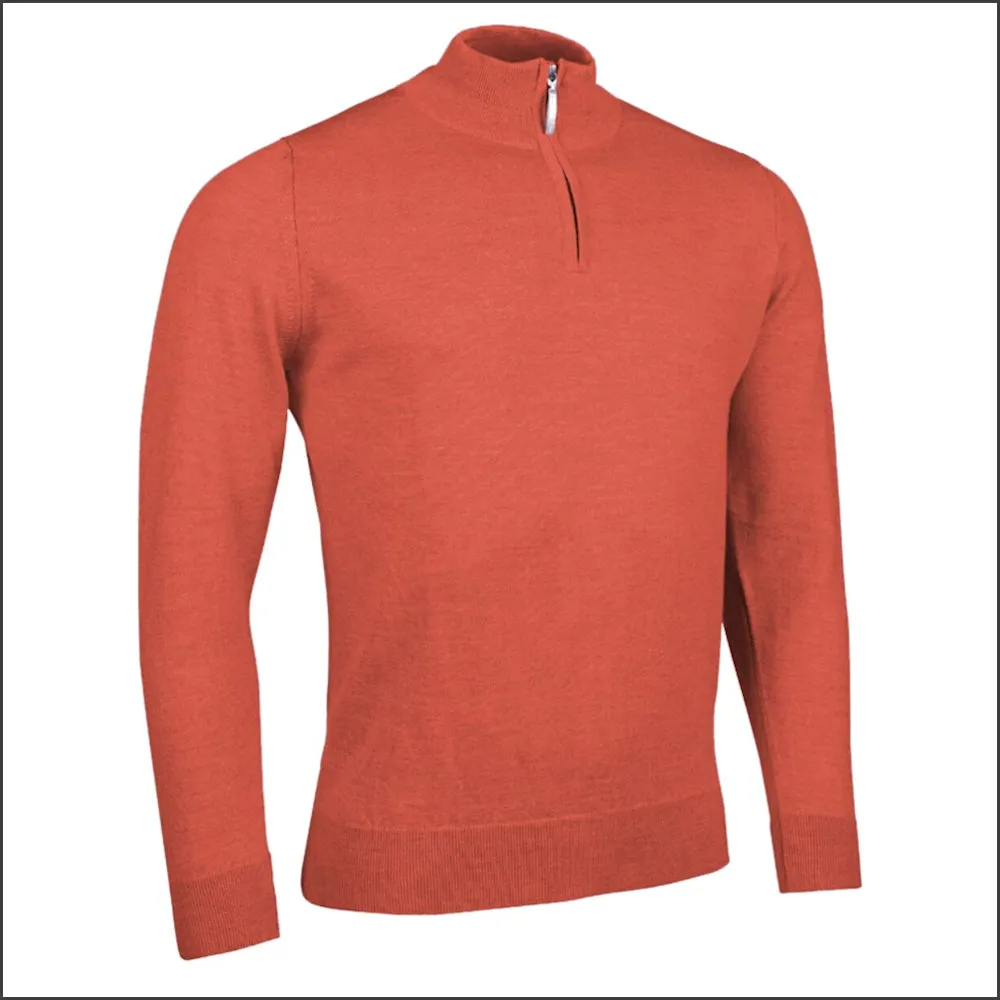 Glenmuir Jasper Merino Zip Neck Sweater//