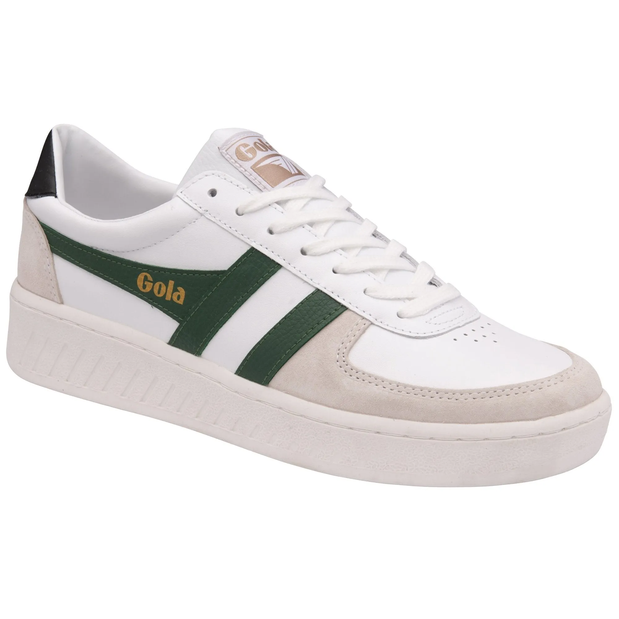 Grandslam Sneaker (White + Green + Black)