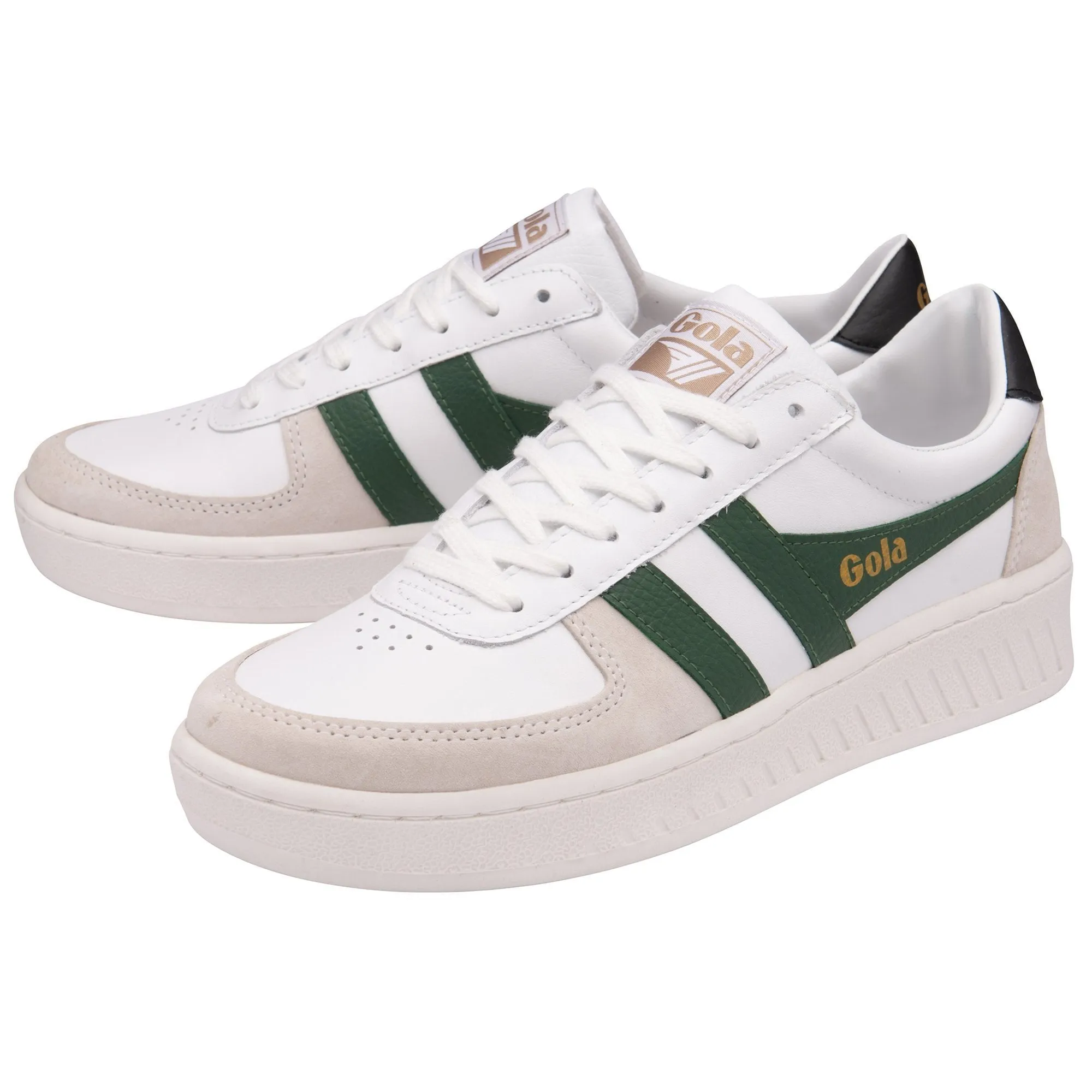 Grandslam Sneaker (White + Green + Black)