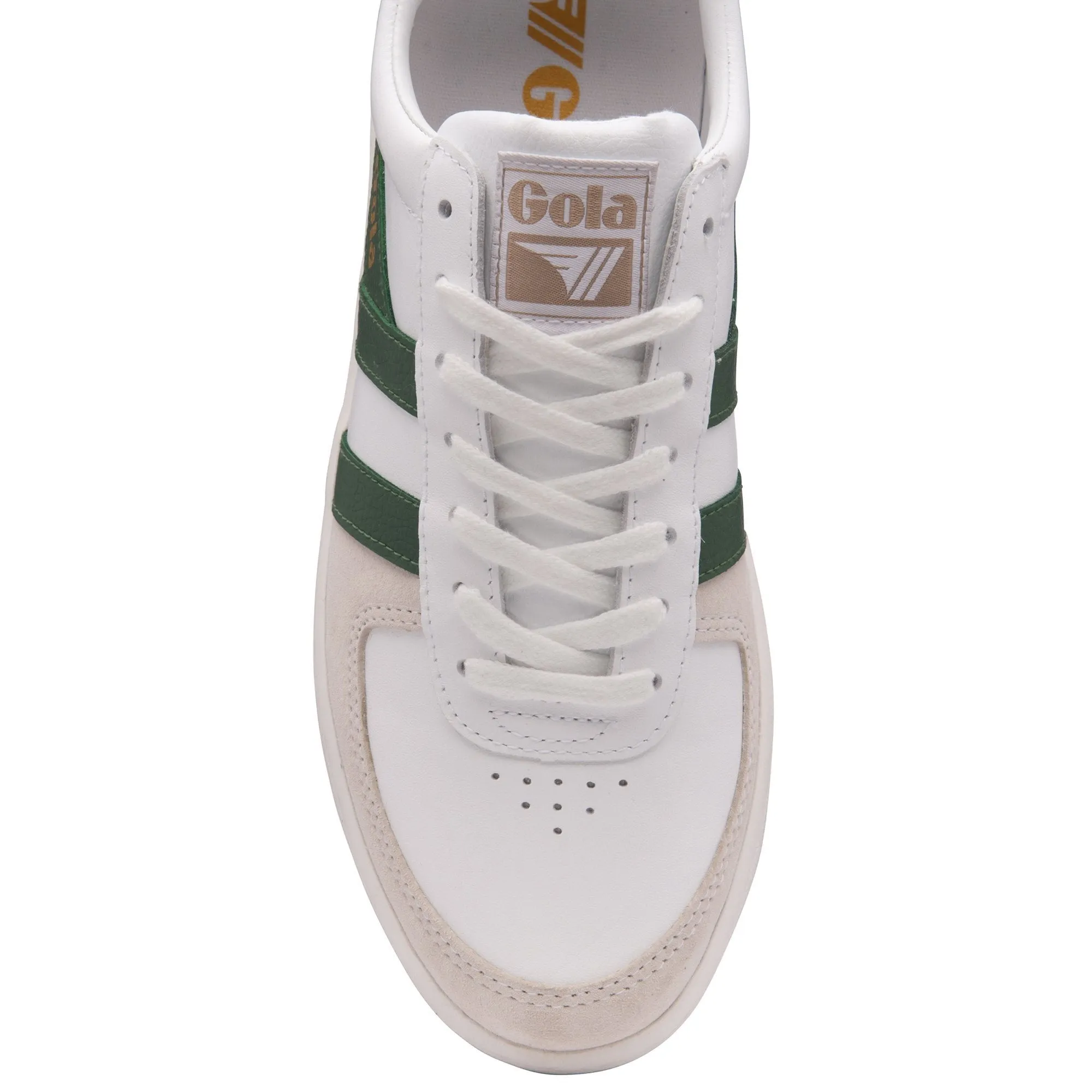 Grandslam Sneaker (White + Green + Black)